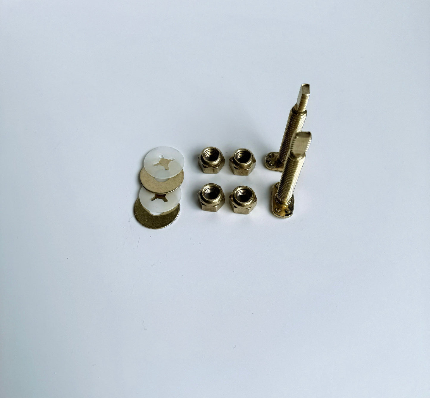 Set of 3 - The Advantage By Shurset 5/16" x 2-1/4" Double Nut Finish